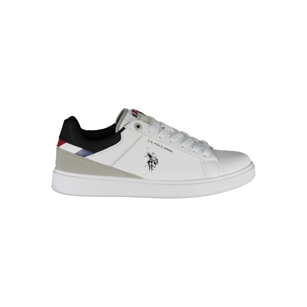 

Белые полиэтиленовые мужские кроссовки U.S. Polo Assn.