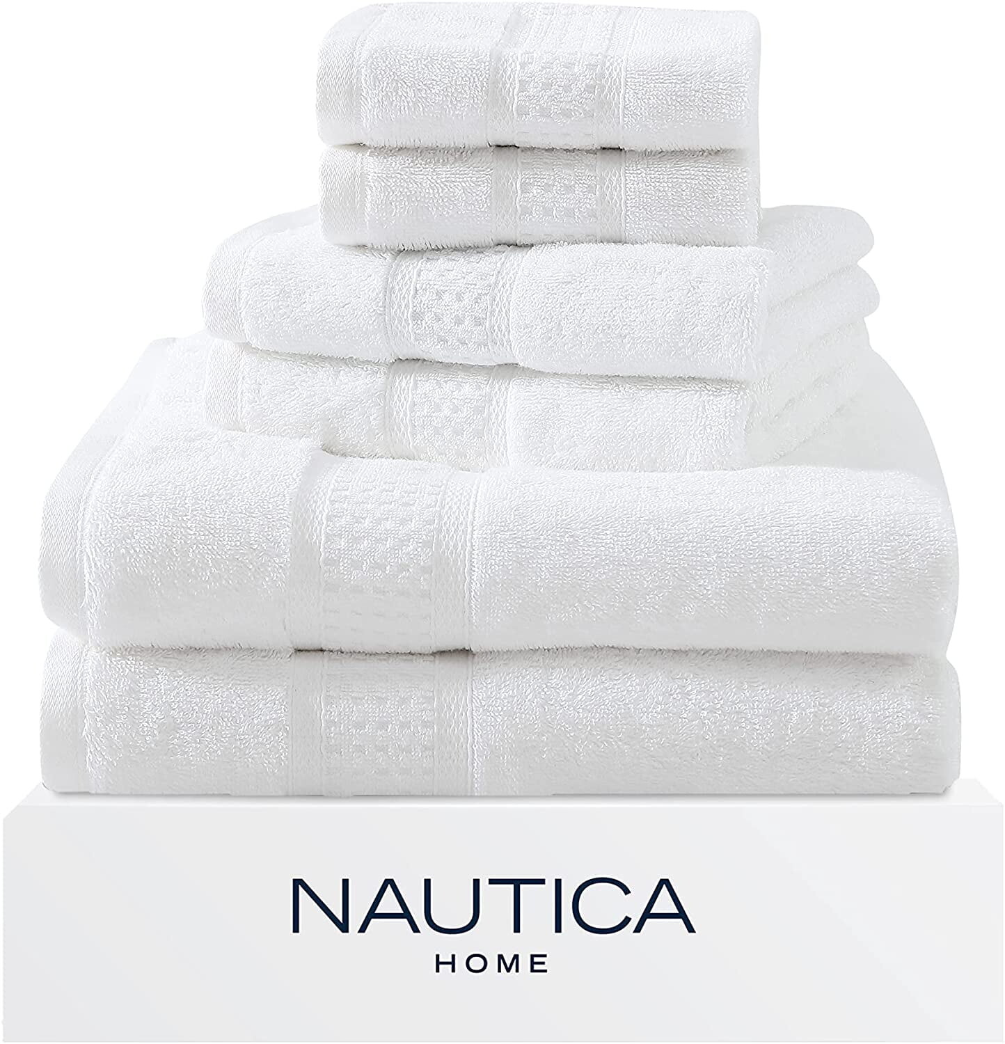 

Полотенца Nautica Oceane 6 шт, белый