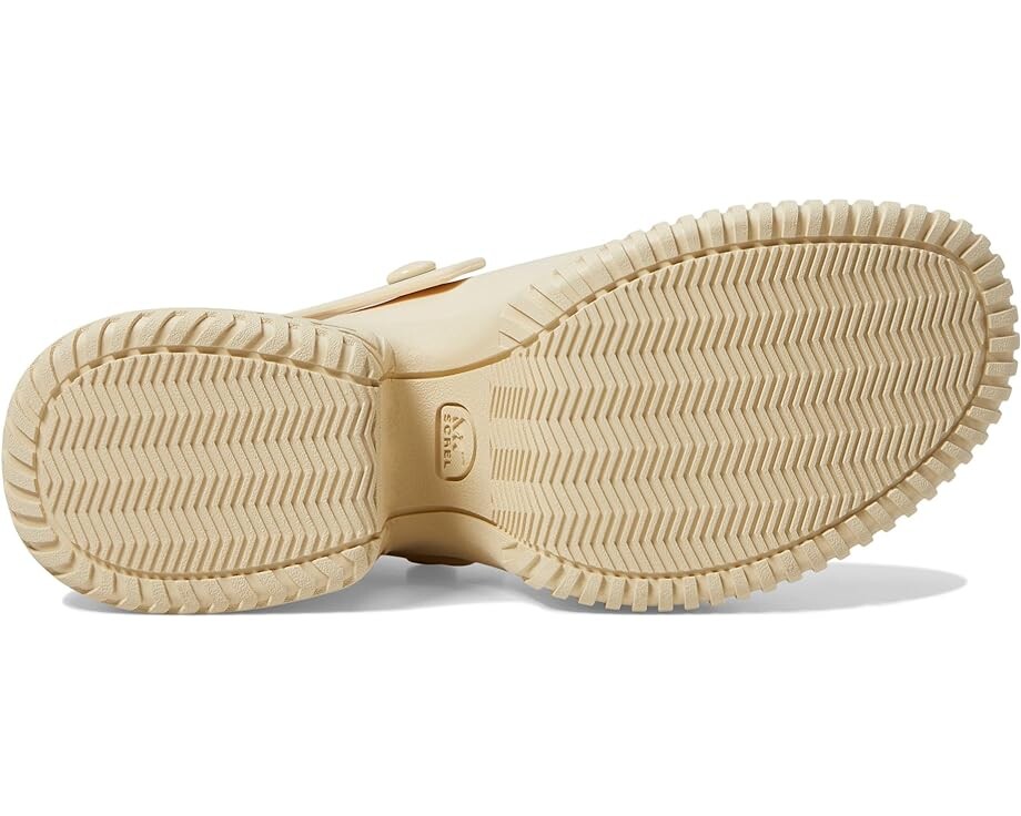 Туфли SOREL ONA Streetworks Heel Clog, цвет Honey White/Sea Salt — фото 3