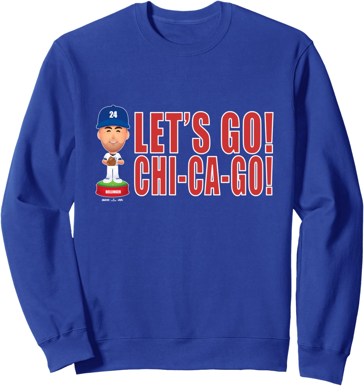 

Толстовка Cody Bellinger Chicago Baseball Let's Go Chicago MLBPA, синяя, размер S Ryno Sports, Синий, Толстовка Cody Bellinger Chicago Baseball Let's Go Chicago MLBPA, синяя, размер S Ryno Sports