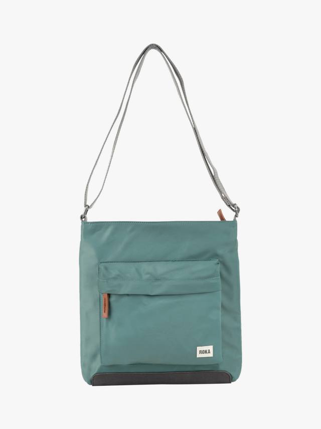 

Сумка кросс-боди Kennington из переработанного нейлона ROKA London, Sage