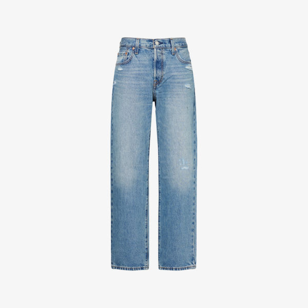 

501 '90s джинсы прямого кроя свободного силуэта Levis, цвет verified vintage