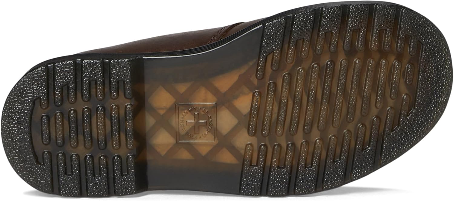 Кроссовки Dr. Martens Girl's 8065 J (Little Big Kid) Mary Jane Flat, Dark Brown — фото 3