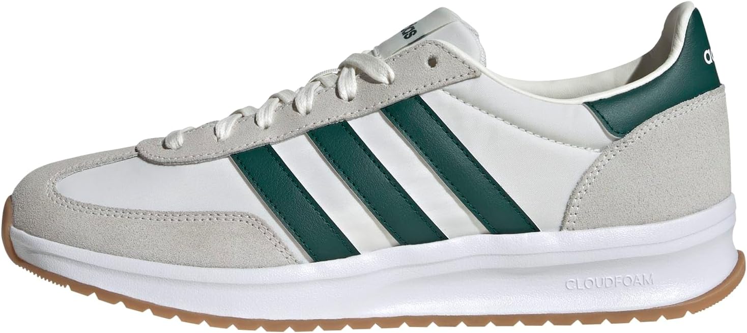 

Мужские кроссовки для бега adidas Originals 70s 2.0, белый/слоновая кость/зеленый