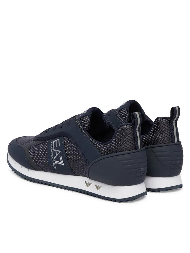 EA7 Emporio Armani Кроссовки 7X000337 AF18613 MZ592 темно-синие — фото 3