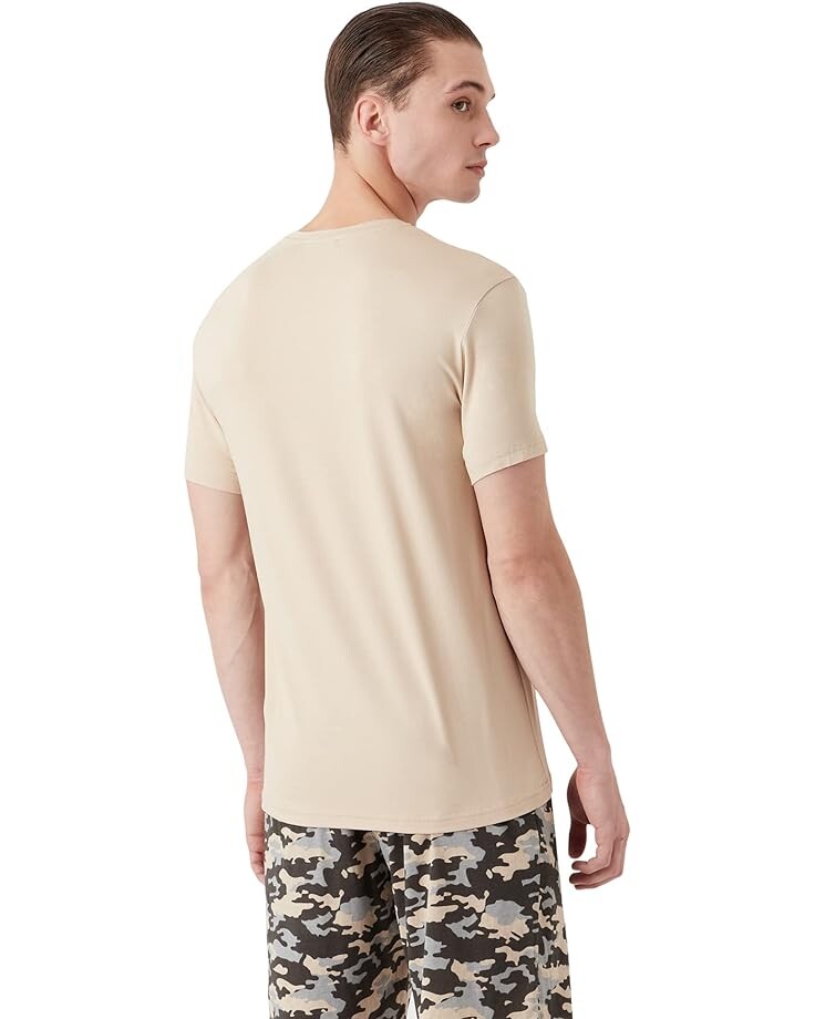 

Футболка Emporio Armani Deluxe Viscose T-Shirt, песочный