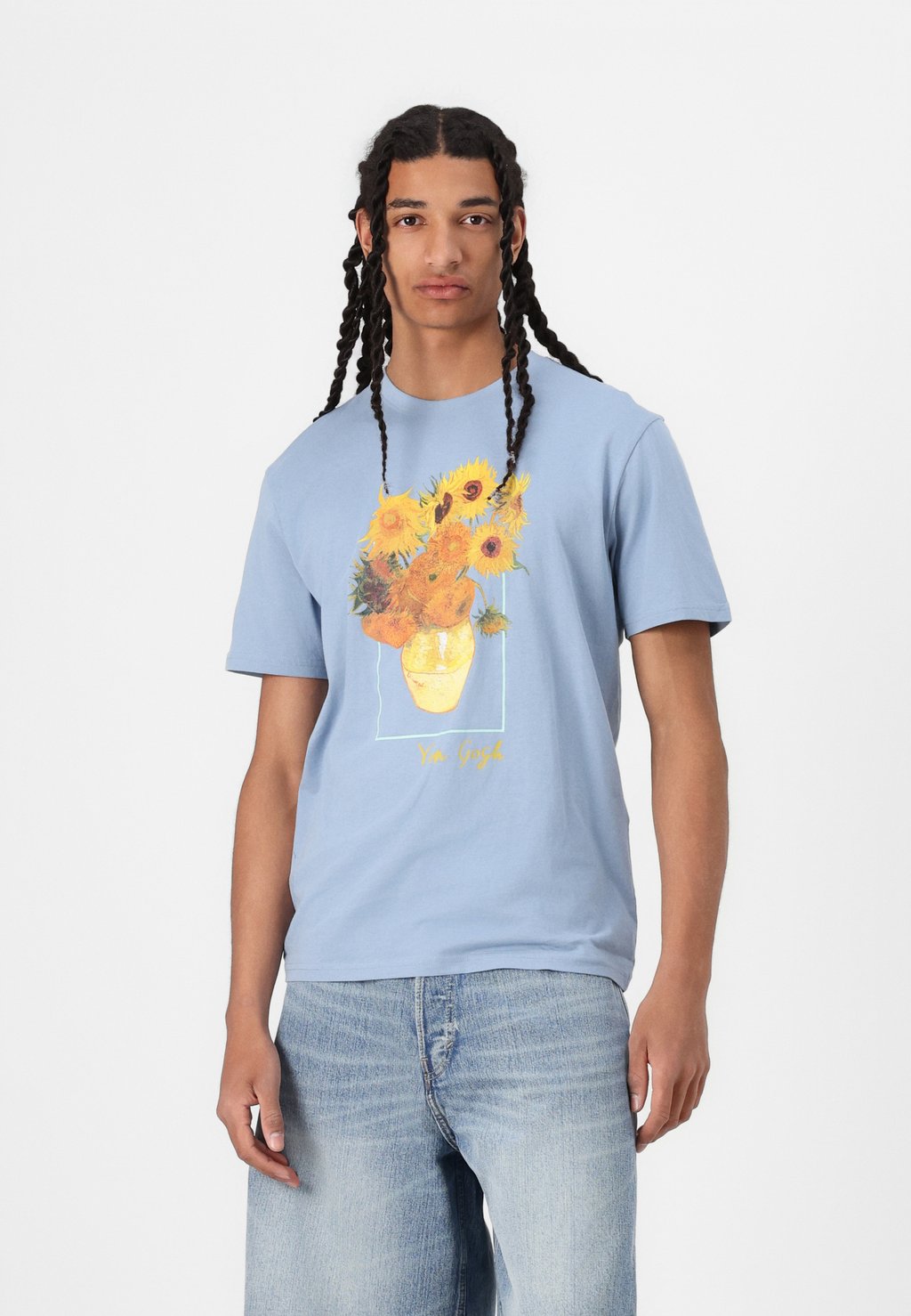 

Рубашка с принтом ONSVAN GOGH TEE Only & Sons, серый