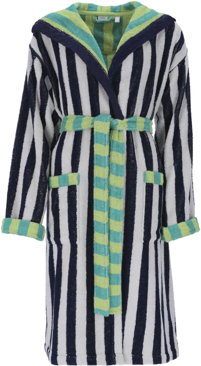 

Халат унисекс Esprit "Summer Stripe" (1 шт.), двусторонний, цвет Deep Water