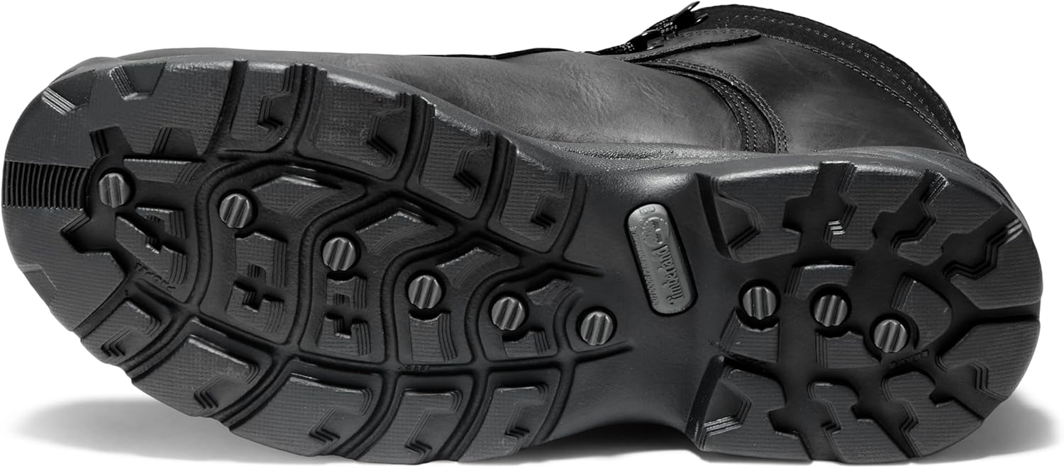 Timberland мужские трекинговые ботинки Flume Mid Waterproof, черный Full-Grain - НОВИНКА 2024, размер 7 Wide — фото 4