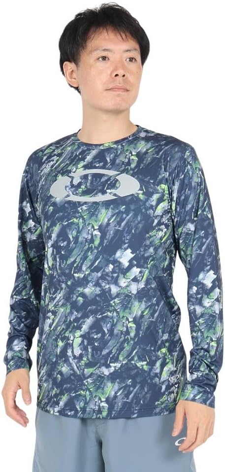

Футболка Oakley Modern Striking QD LS Graphic Tee 6.0, синий