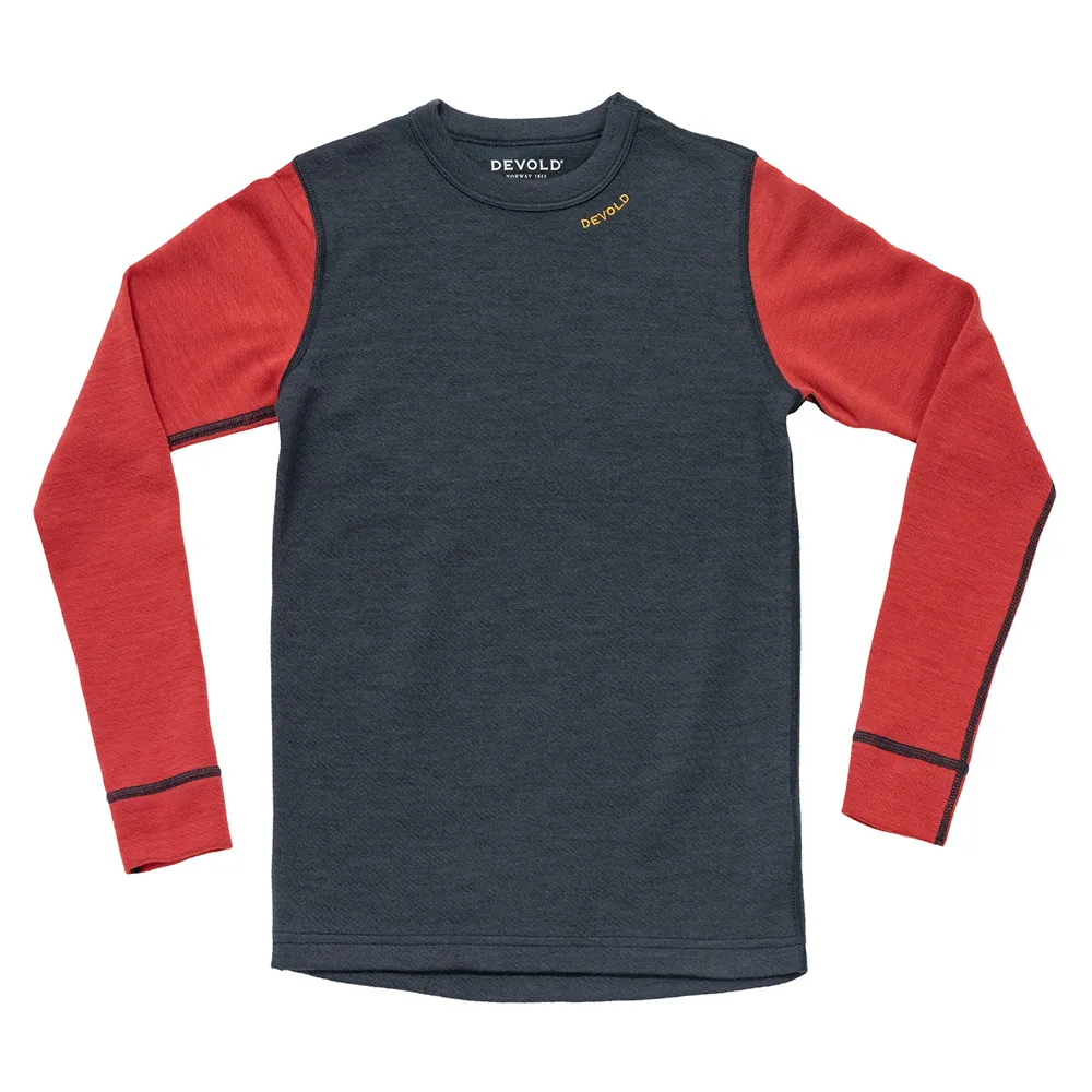 

Футболка с длинным рукавом DEVOLD OF NORWAY Expedition Merino Jr, черный