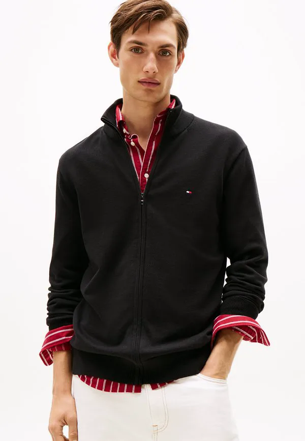 Кардиган на молнии essential Tommy Hilfiger, Black