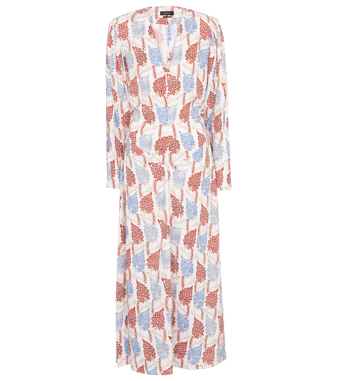 

Платье миди с принтом Bagenia Isabel Marant, красный