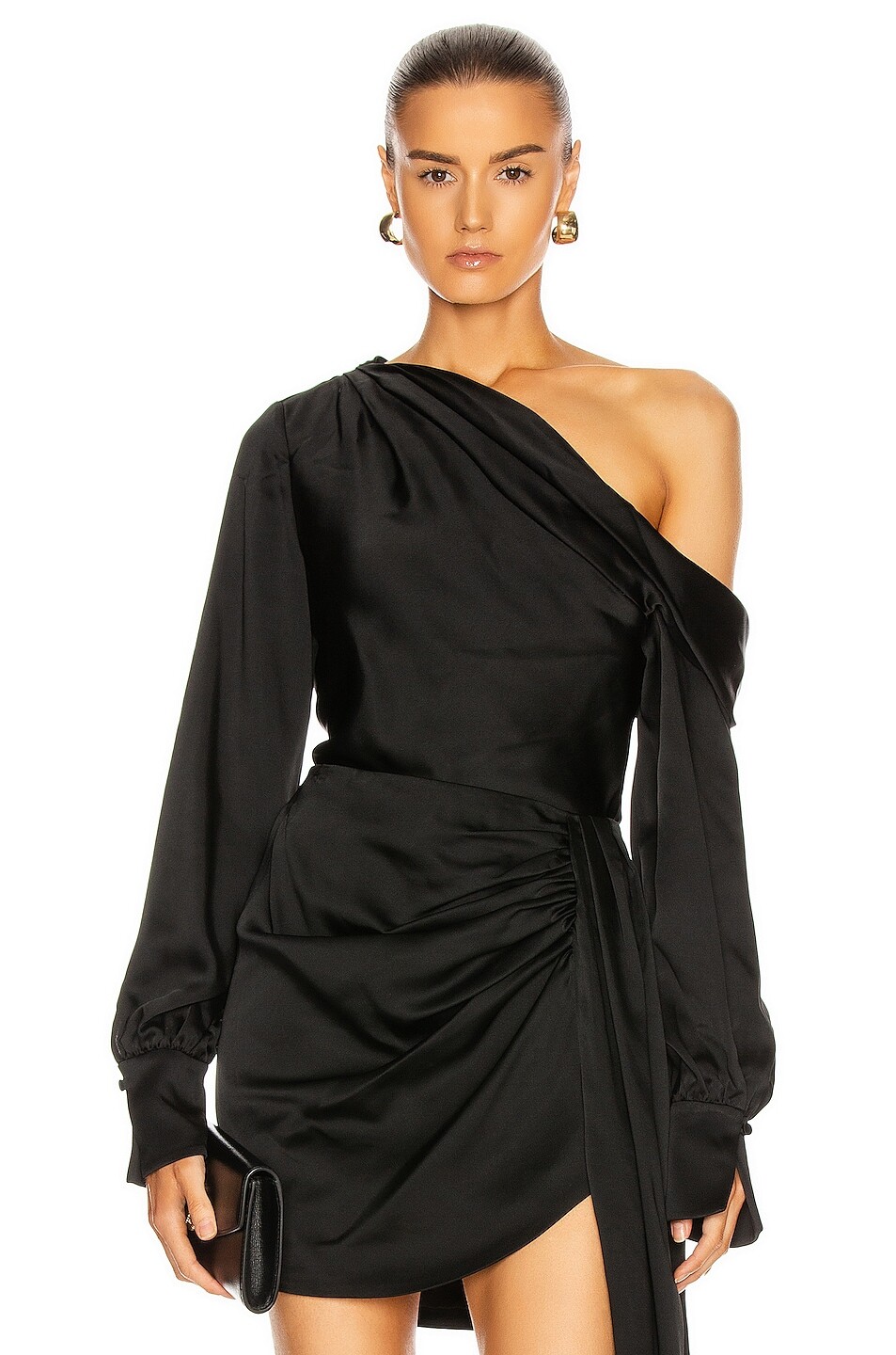 

Топ Simkhai Alice One Shoulder, черный