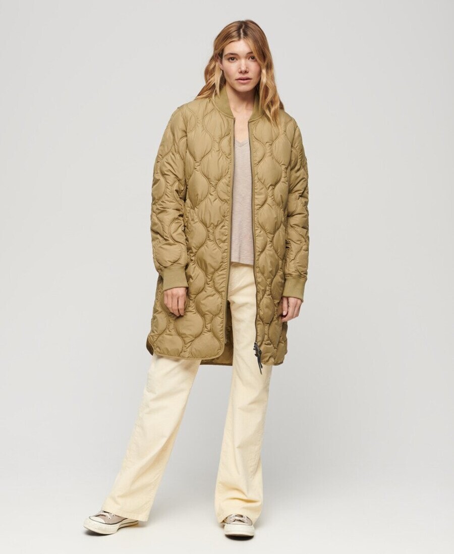 Межсезонное пальто Superdry, светло-зеленый — фото 2
