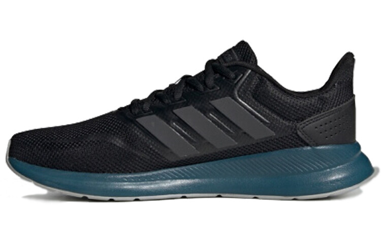 

Кроссовки Runfalcon 1.0 мужские низкие черные/синие Adidas Neo