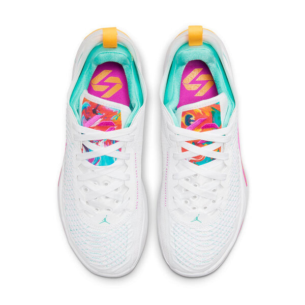 Кроссовки luka 1 pf Air Jordan, белый — фото 4