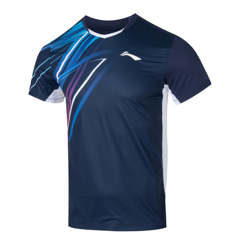

LINING Футболка Badminton Clothing Unisex Ink Blue