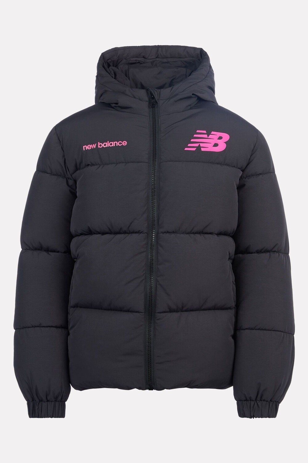 

Пальто с графическим логотипом для девочек New Balance, черный