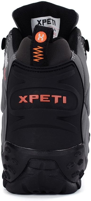 Мужские водонепроницаемые походные ботинки XPETI Thermator низкие, серый — фото 3