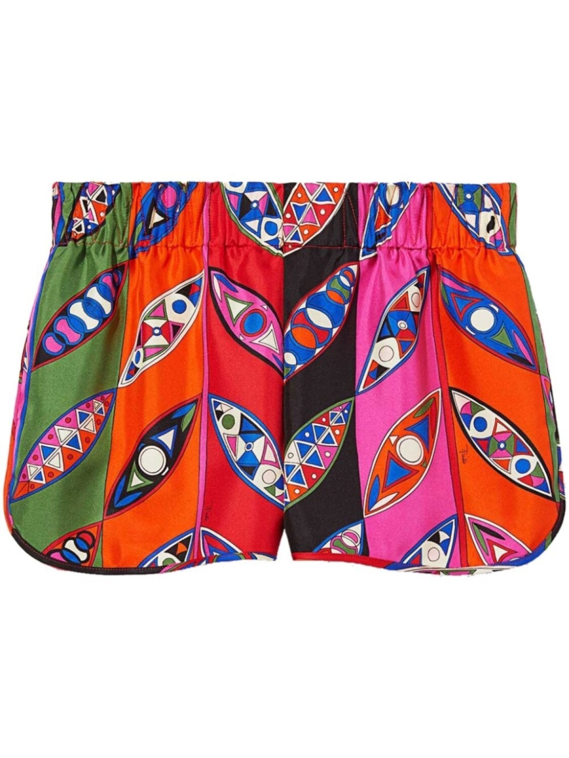 

PUCCI шелковые шорты с эластичным поясом, розовый