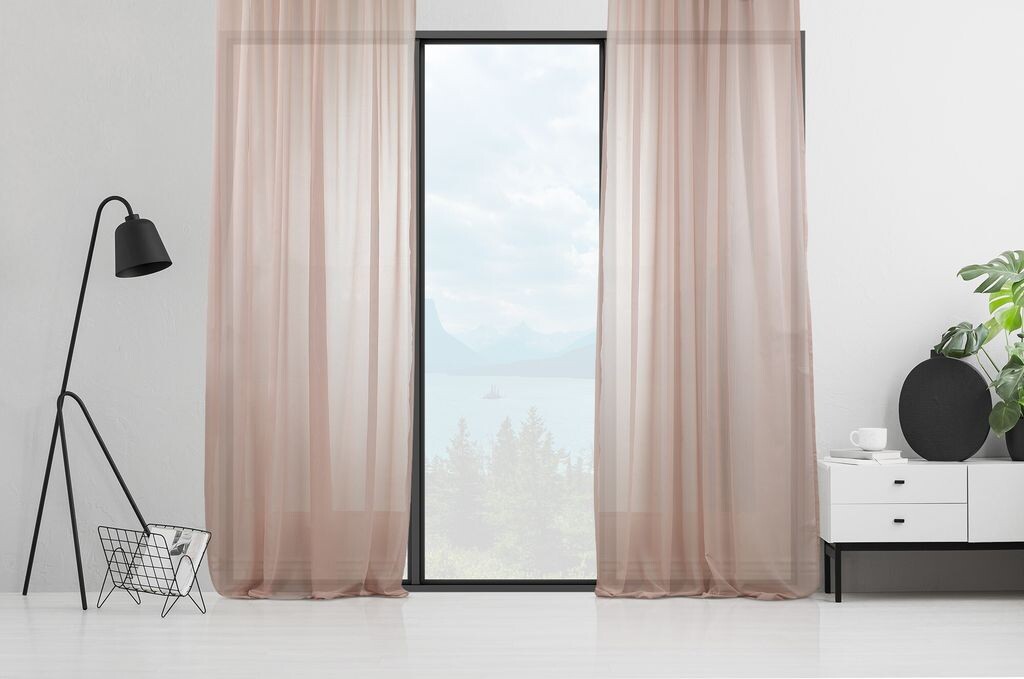 

Evilia Originals, AS-70045-106-2PC-280225, штора, пудра, 280 x 225 см