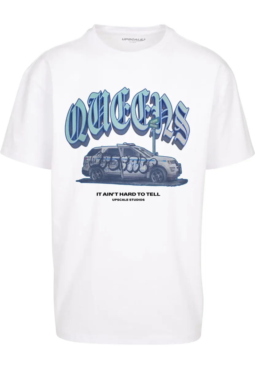 

Футболка Upscale by Mister Tee "Upscale by Mister Tee Unisex Queens Oversize Tee", белый