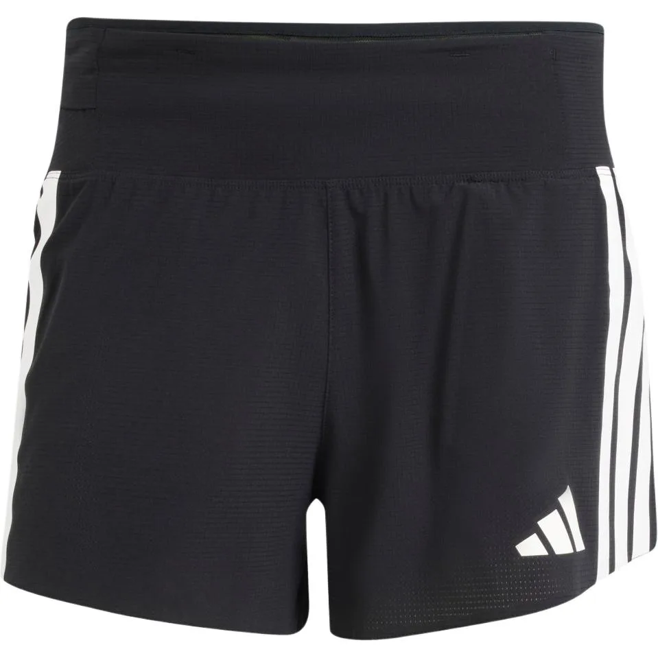 Беговые шорты Adizero с гелевым карманом Adidas, черный