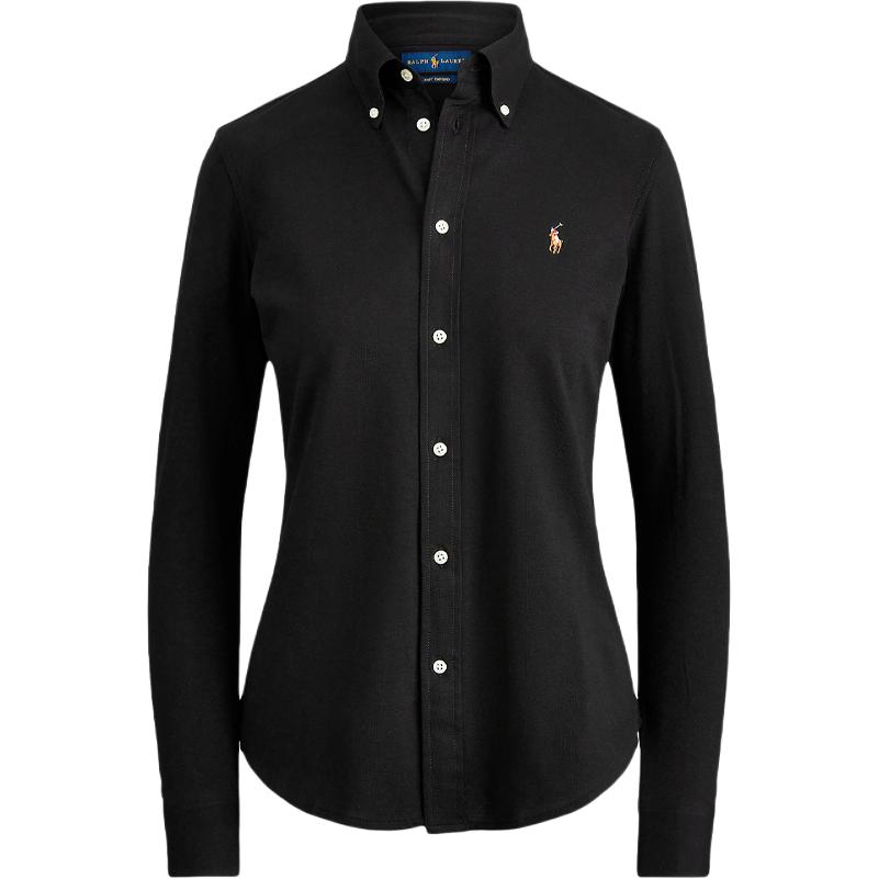 

Футболка с вышитым логотипом Polo Ralph Lauren, черный