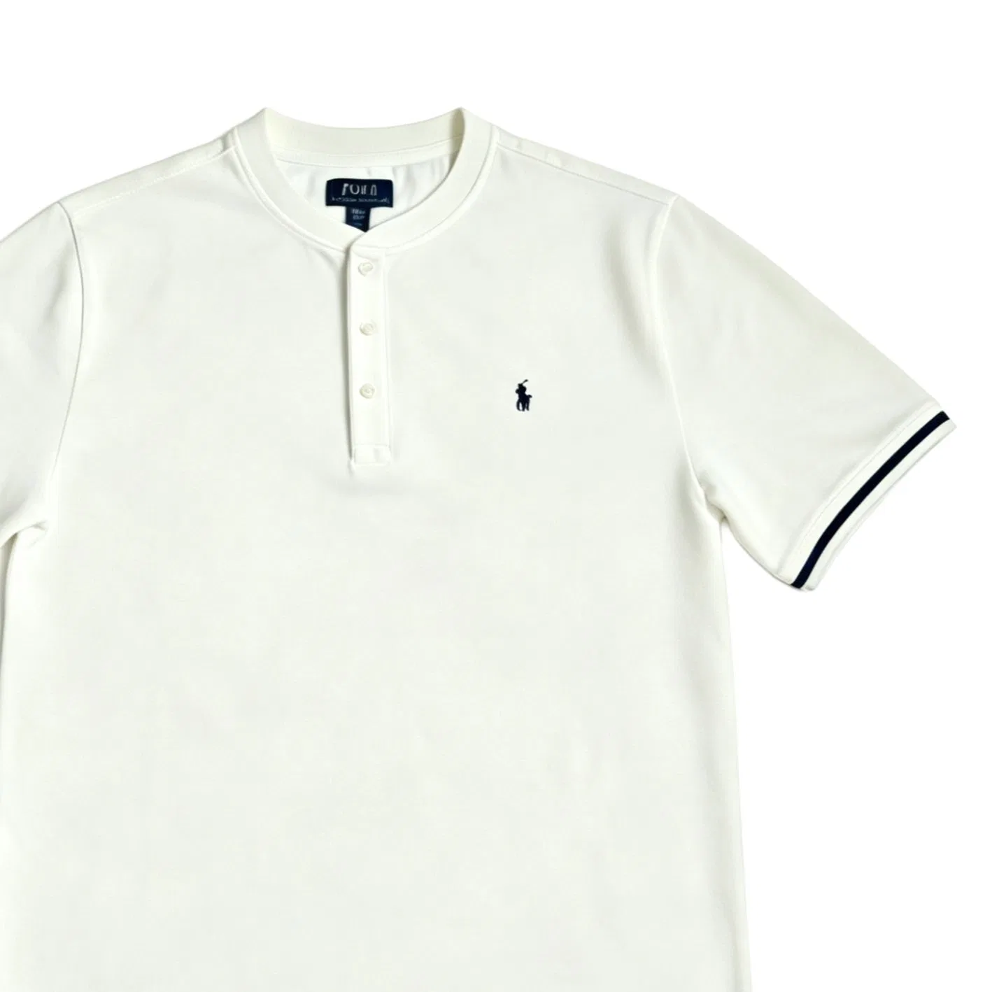Поло для детей свободного кроя Polo Ralph Lauren белый — фото 4