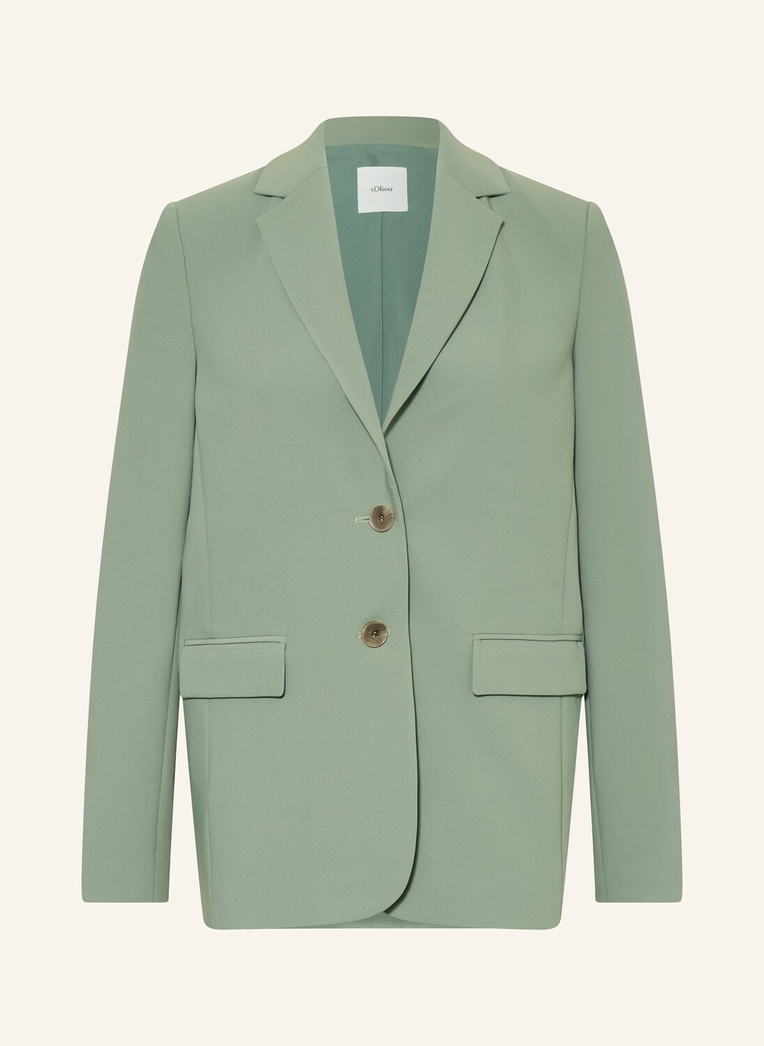 

Блейзер S.Oliver Black Label, зеленый