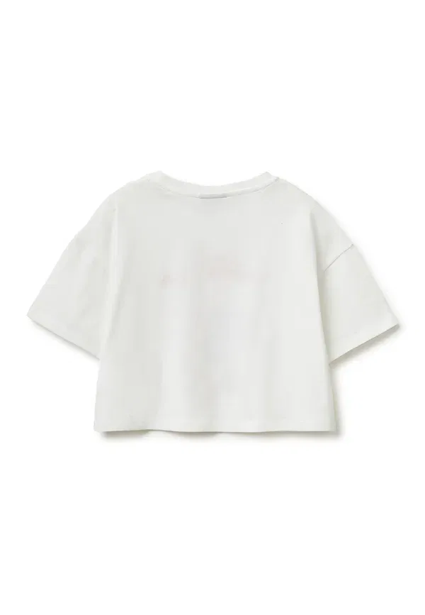 Футболка United Colors Of Benetton Boxy fit disney lilo stitch print t-shirt, белый — фото 2