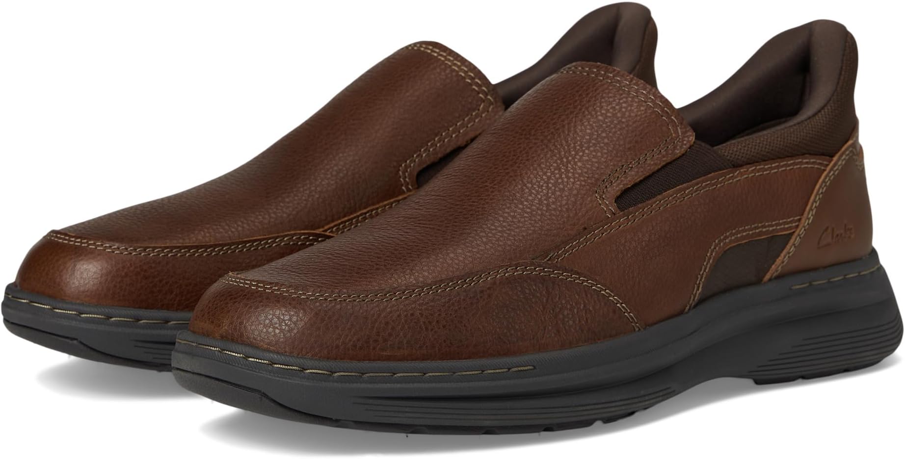 

Оксфорды Clarks Men's Craftwell Step, Brown Tumbled Leather