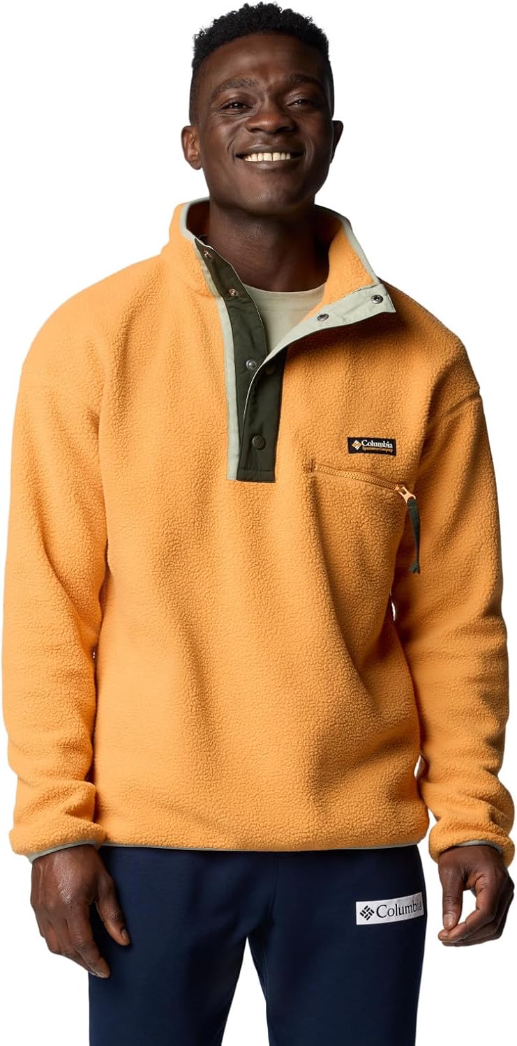 

Мужская флисовая куртка Columbia Helvetia II Half Snap, Sunstone