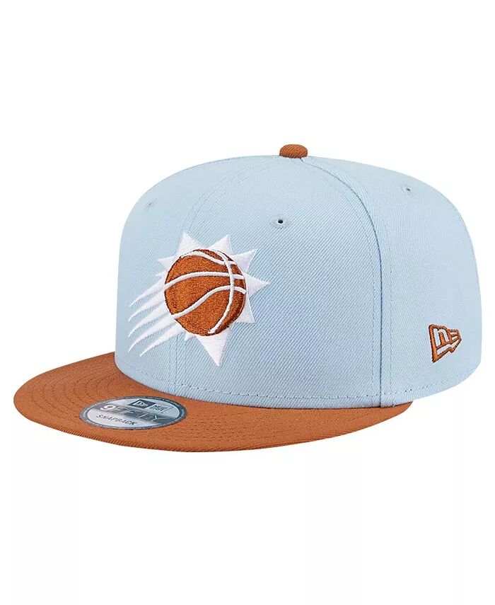 

Мужская светло-синяя/коричневая кепка Phoenix Suns 2-Tone Color Pack 9FIFTY Snapback Hat New Era, синий