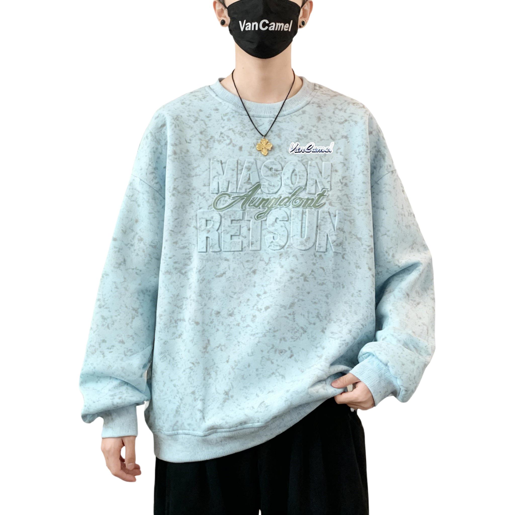 

Свитшот Unisex Crew Neck Thickened Regular VanCamel, синий