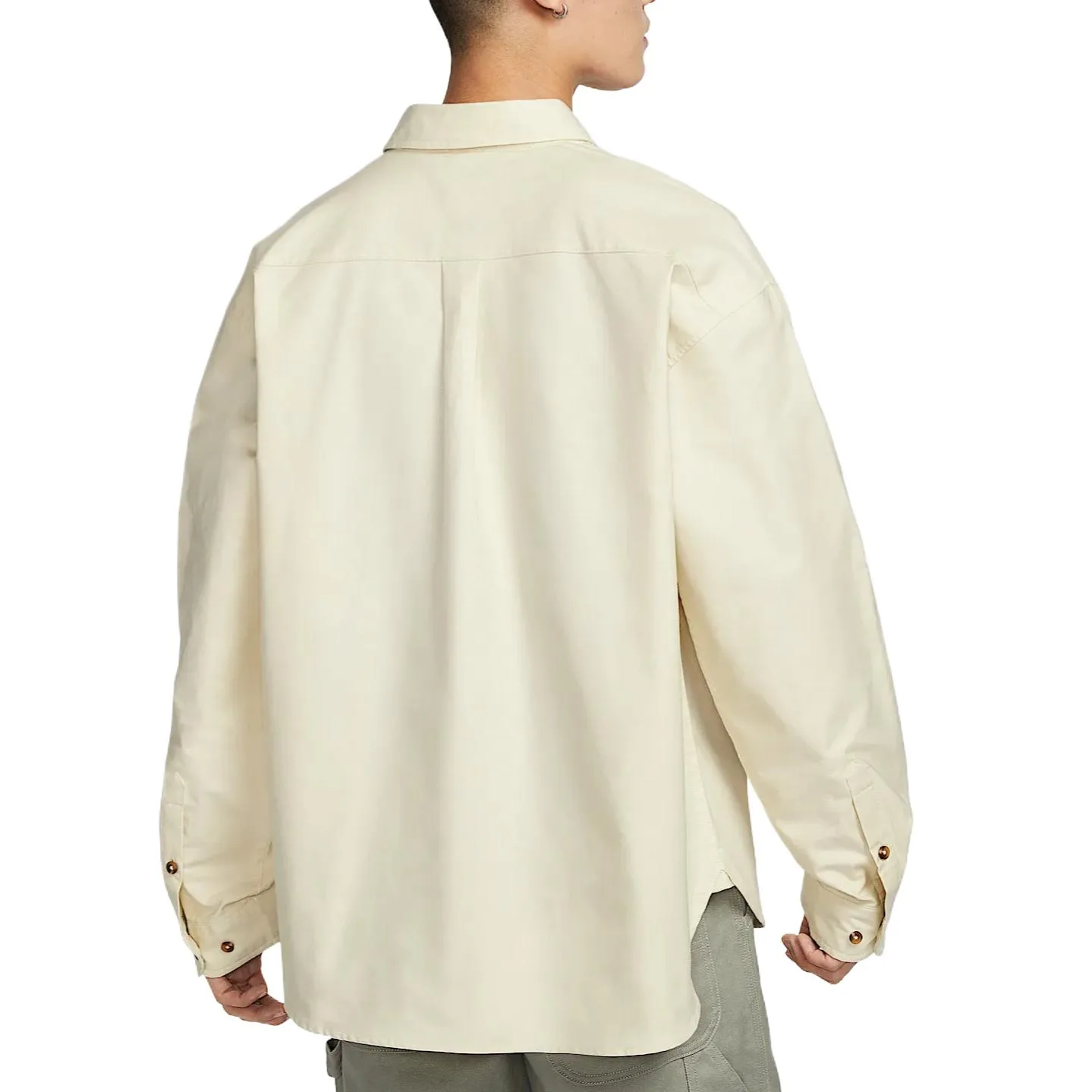 Nike Футболка Club мужская Light Khaki/Light Khaki — фото 3