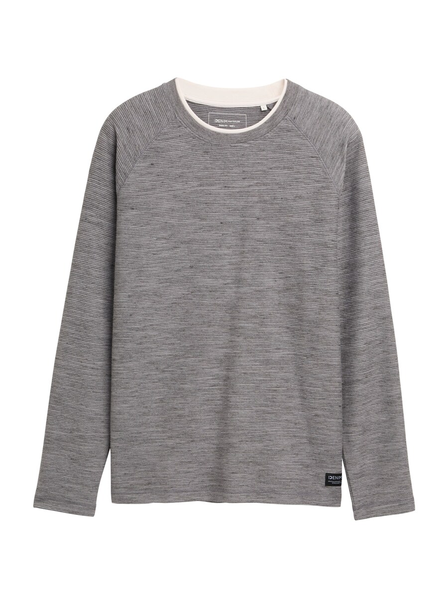 

Рубашка TOM TAILOR DENIM, Mottled Grey