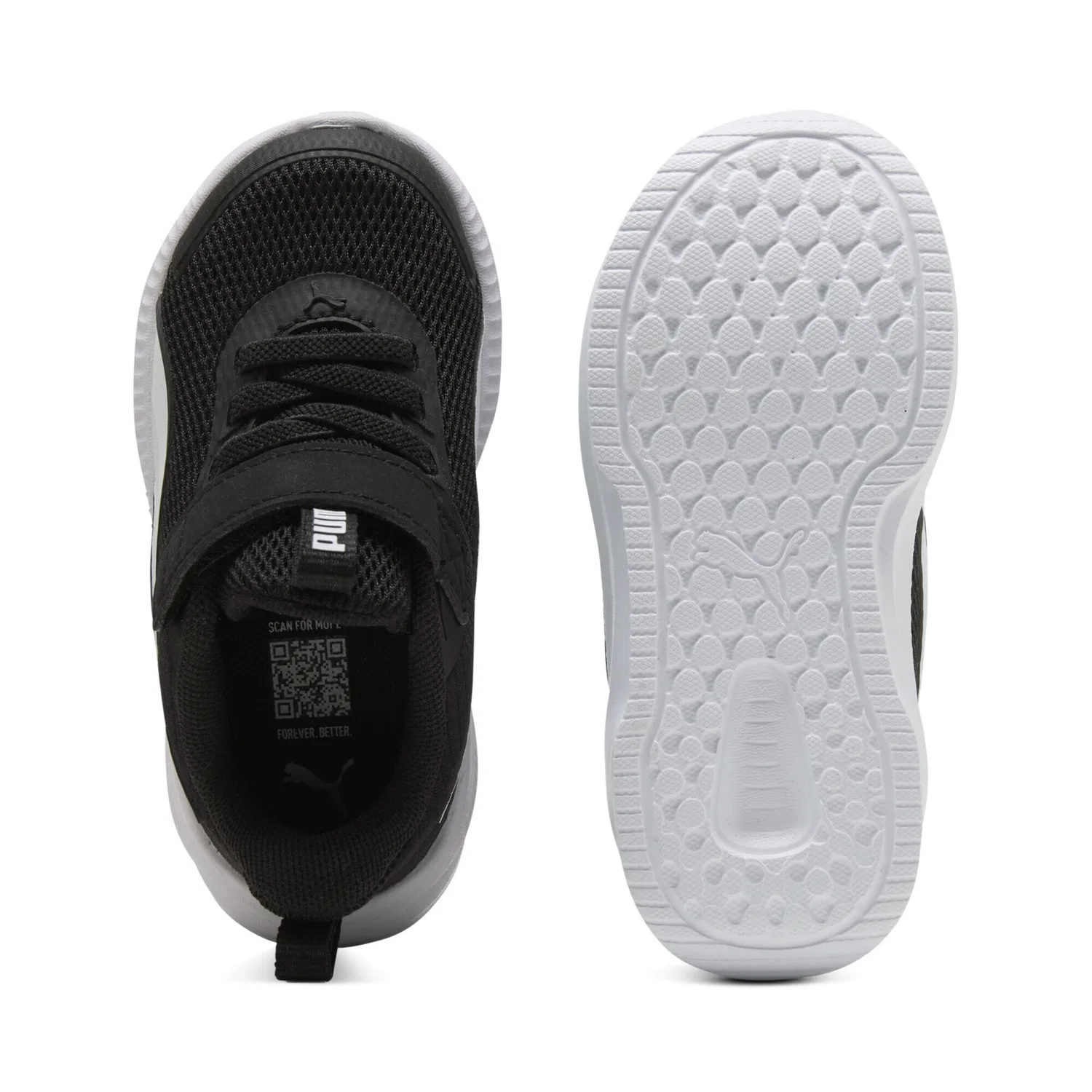 Кроссовки Puma Athletic Shoes Flyer 4 черного цвета — фото 4