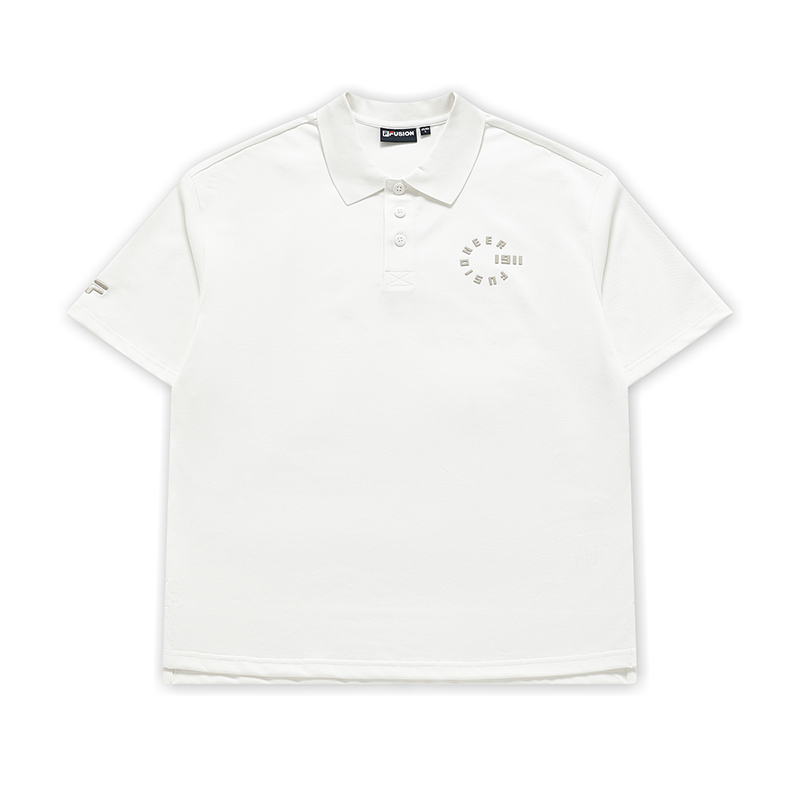 

Футболка поло мужская белая FILA FUSION