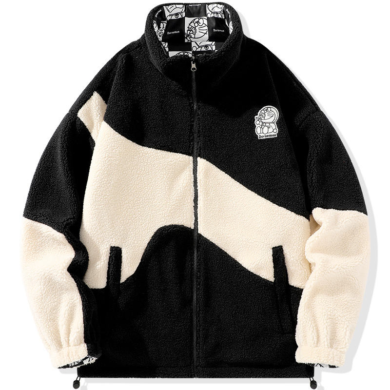 

Куртка Sherpa Jackets & Coats Осень-Зима Унисекс Дораэмон, Карамельная