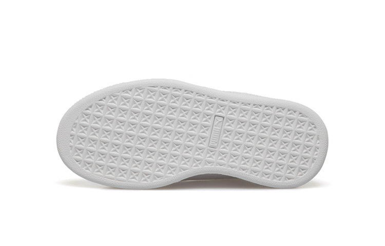 Кеды PUMA Basket Heart Patent Little, белый — фото 4