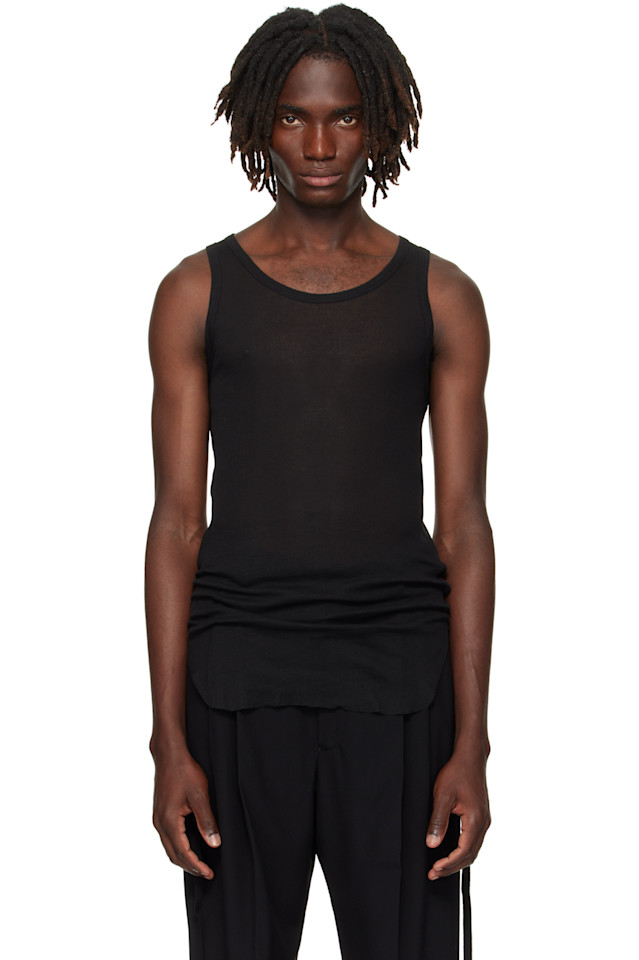 

Борис топ с рюшами Ann Demeulemeester, черный