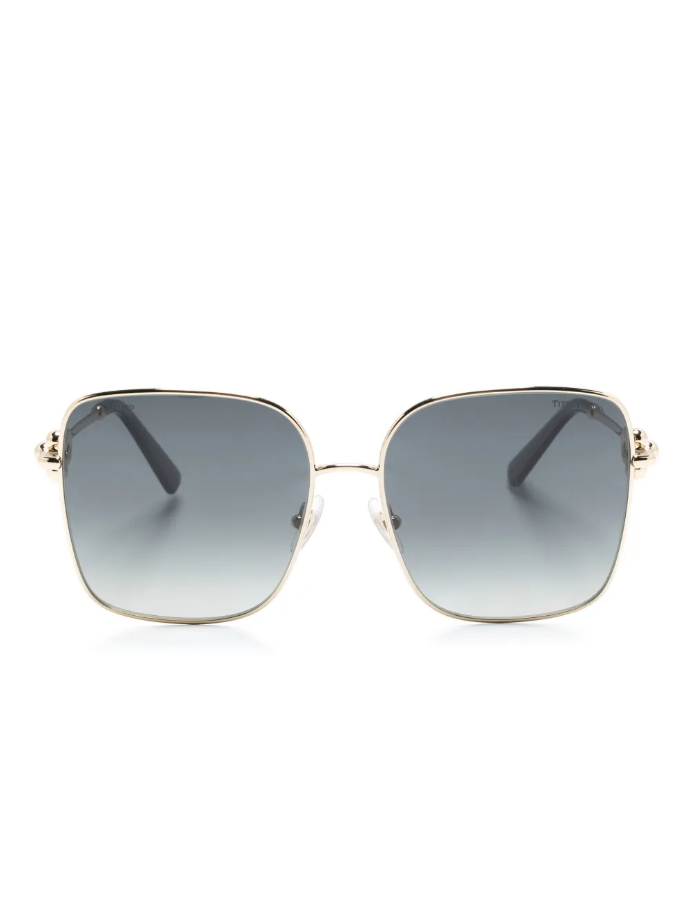 

Солнцезащитные очки в массивной оправе Tiffany & Co Eyewear, золотой