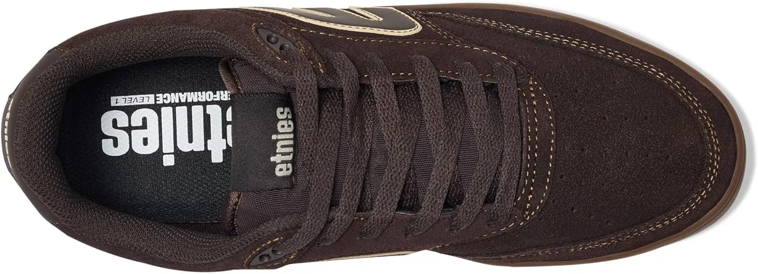 Мужские скейтбордистские кроссовки Etnies Serin, Brown Gum — фото 2