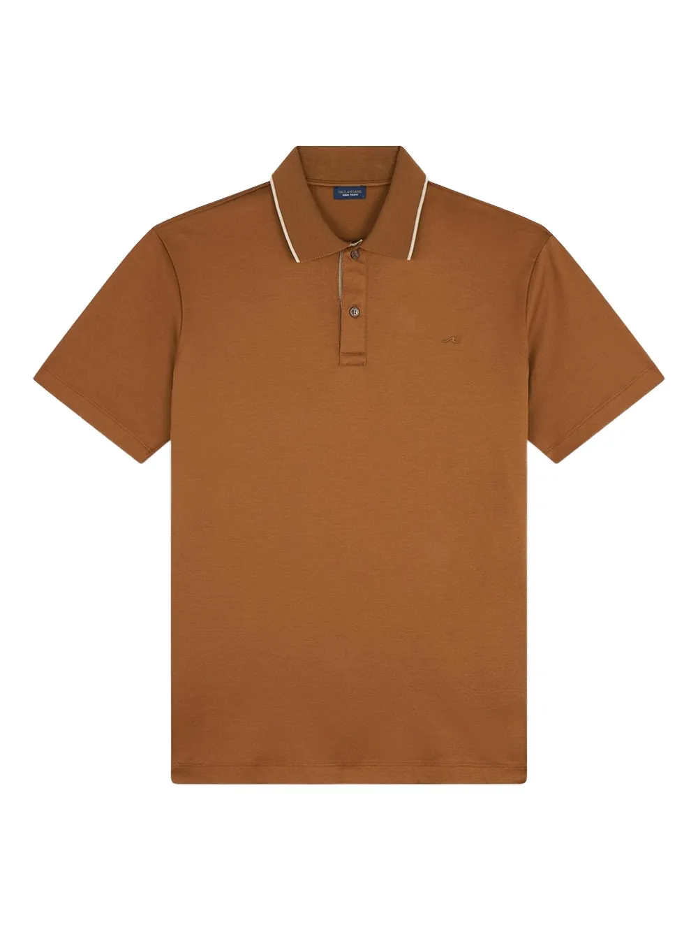 

Хлопковое поло Paul & Shark, коричневый