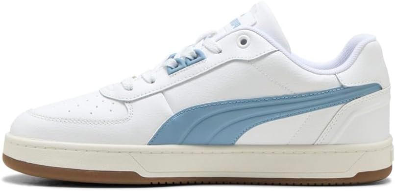 Мужские кроссовки PUMA Caven 2.0 Lux на шнуровке - Белые — фото 3