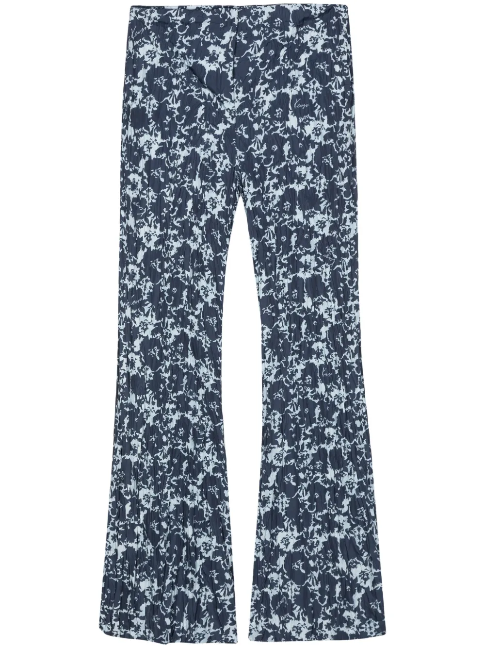 

Расклешенные брюки Flower Camo KENZO, синий