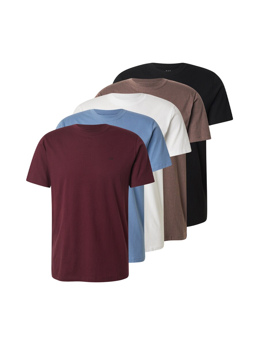 

Футболка GAP, Blue/Brown/Wine red/Black/White