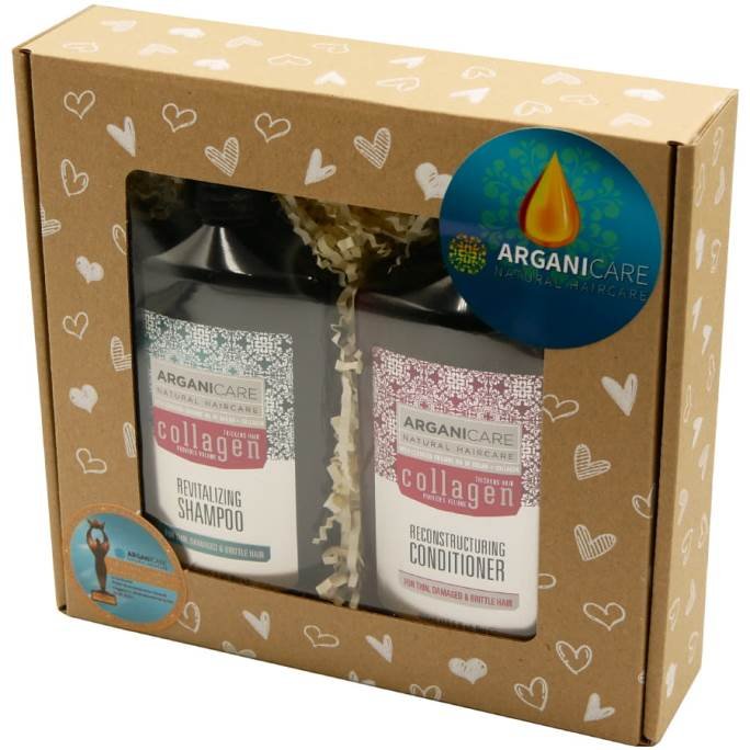 

Arganicare Collagen Set Шампунь для тонких волос + Кондиционер для волос 400 мл